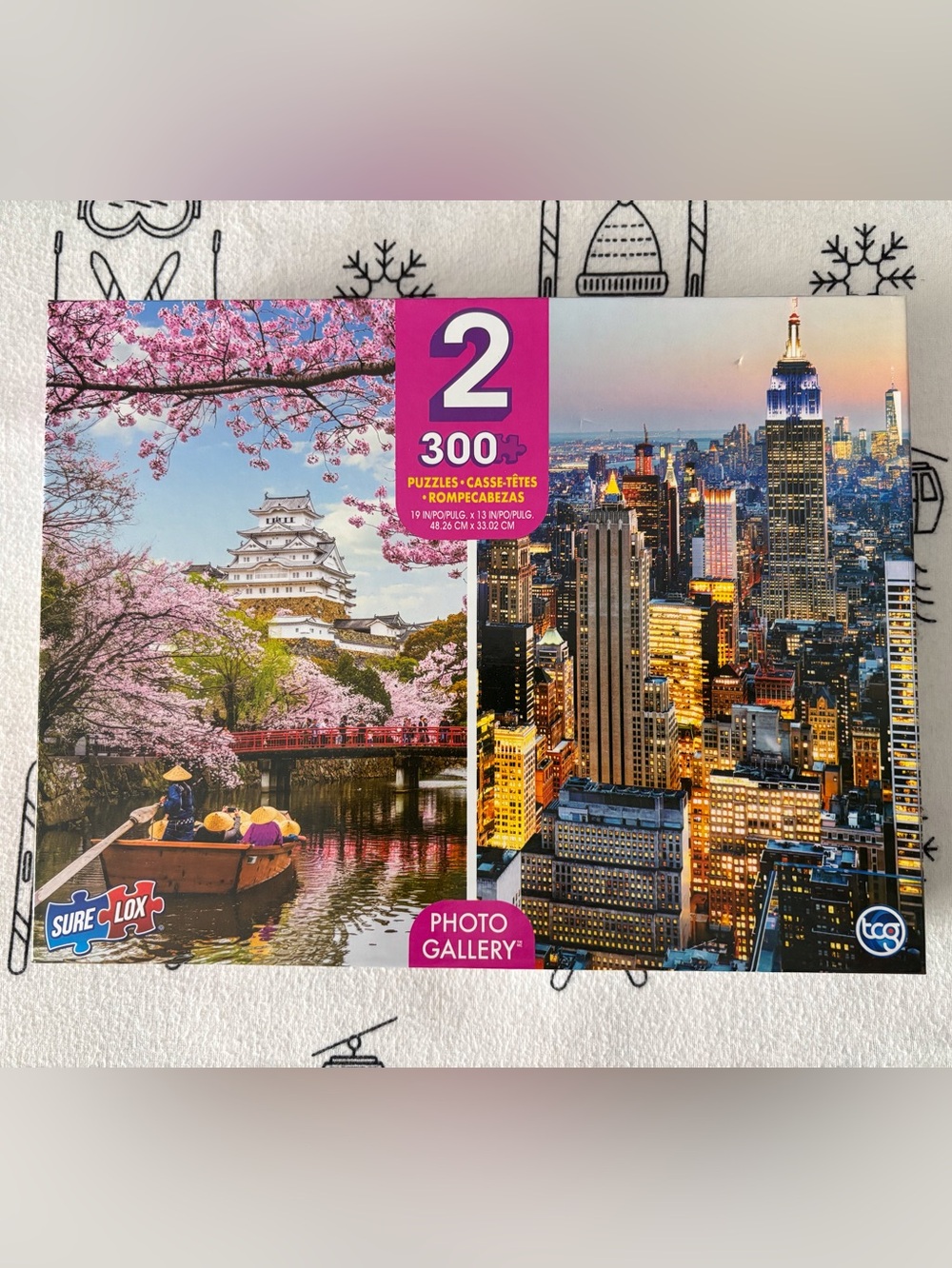 Photo Gallery 300-Piece Puzzle Set